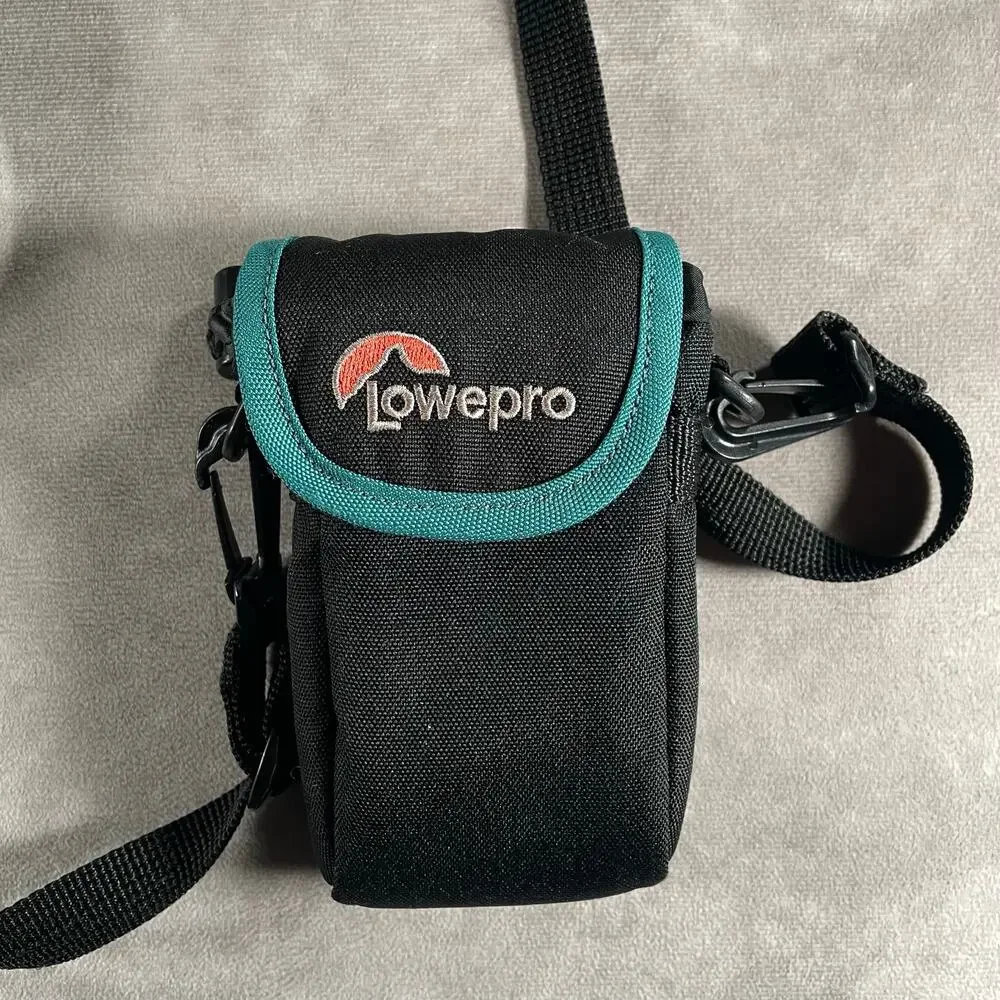 Vintage Y2K Lower Pro Film or Digital Camera Case Neck Strap